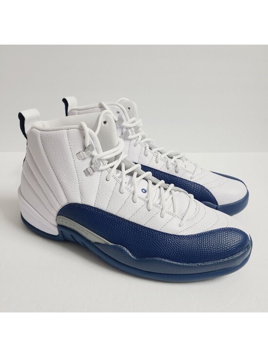 NEW Nike Air Jordan 12 Retro French Blue Shoes CT8013-114 Size 9.5 White B Grade main image 8